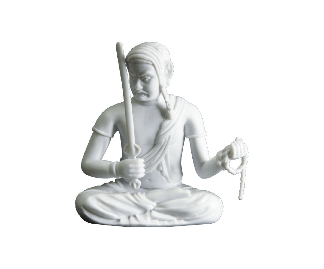 「不動明王坐像（石膏風タイプ）」