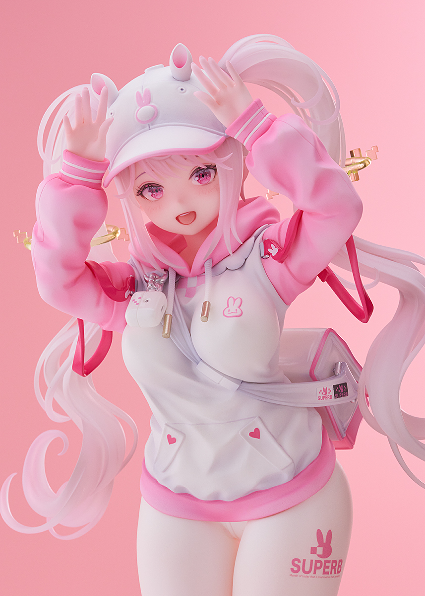 ウサギさんポーズを表現