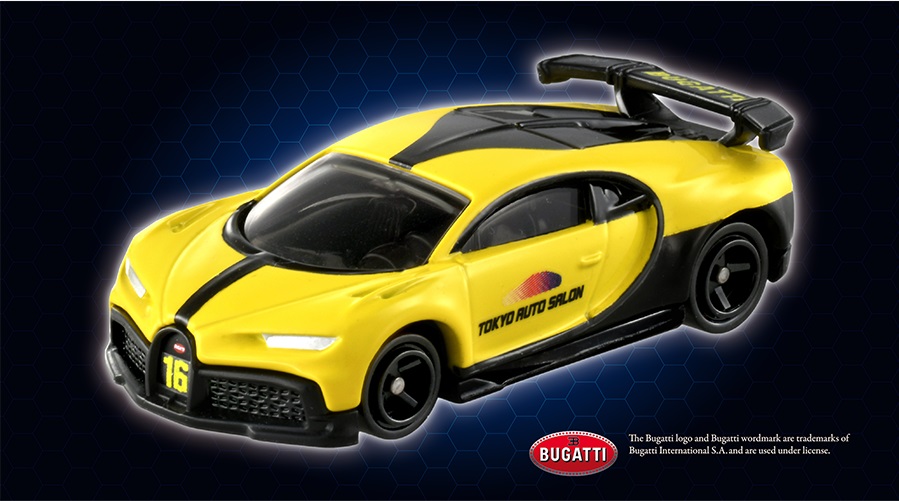 「東京オートサロン開催記念トミカ ブガッティ シロン ピュア スポーツ」