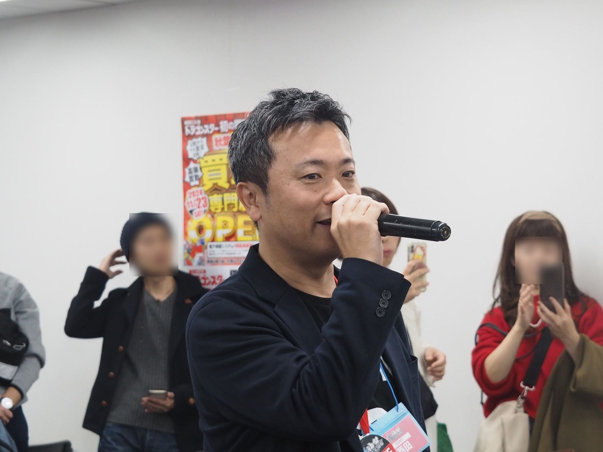 開会の挨拶を行なった大創出版社長西田 大氏