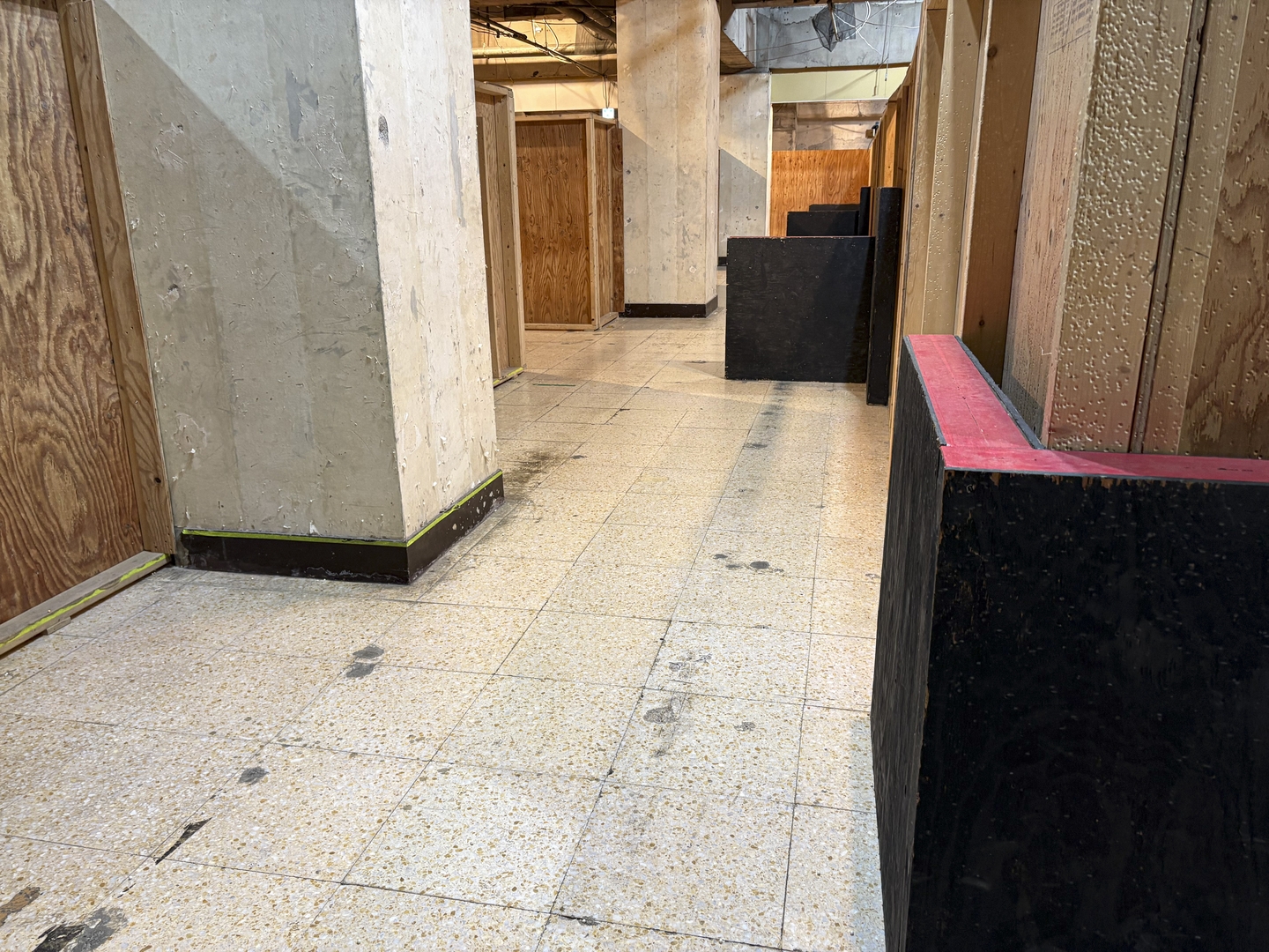 かなり奥まで見通せる場所もある。スナイパーライフルで狙う方もいるそうだ