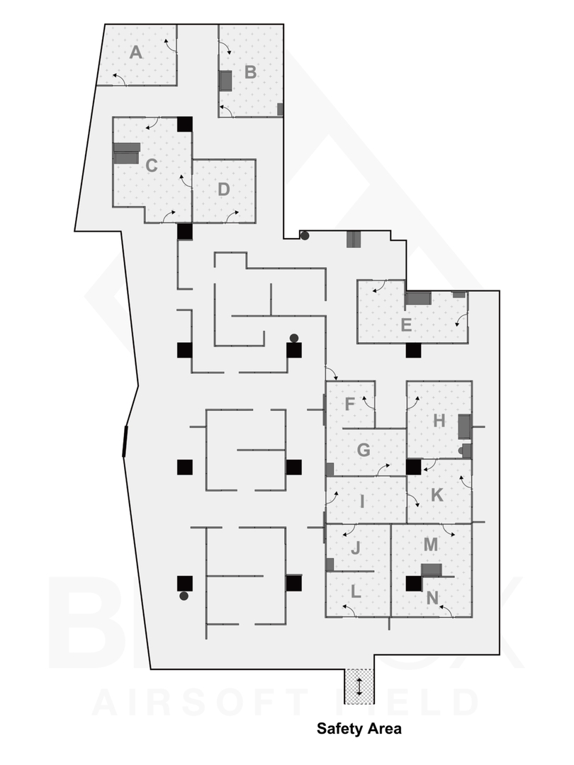 フィールドのマップ