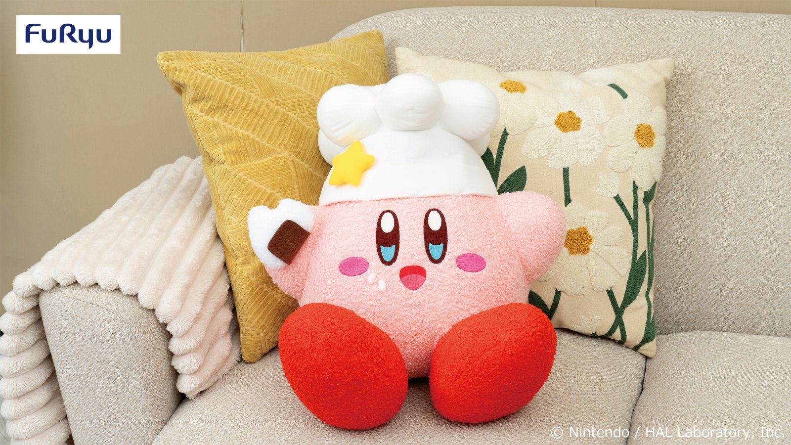 Kirby★Diary obento BIGぬいぐるみ ～コック～