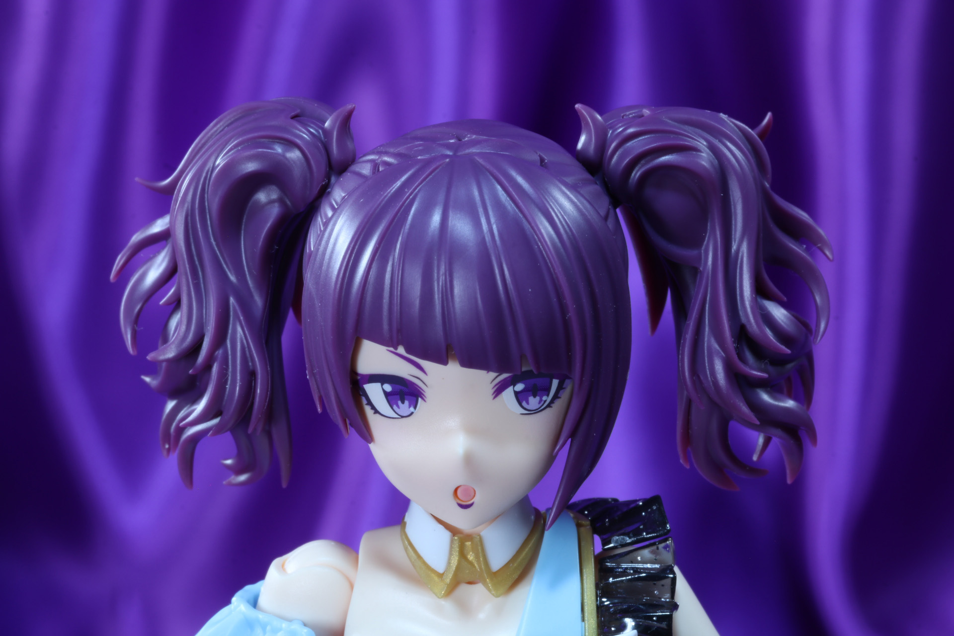 髪飾りを取り外した状態にもできる