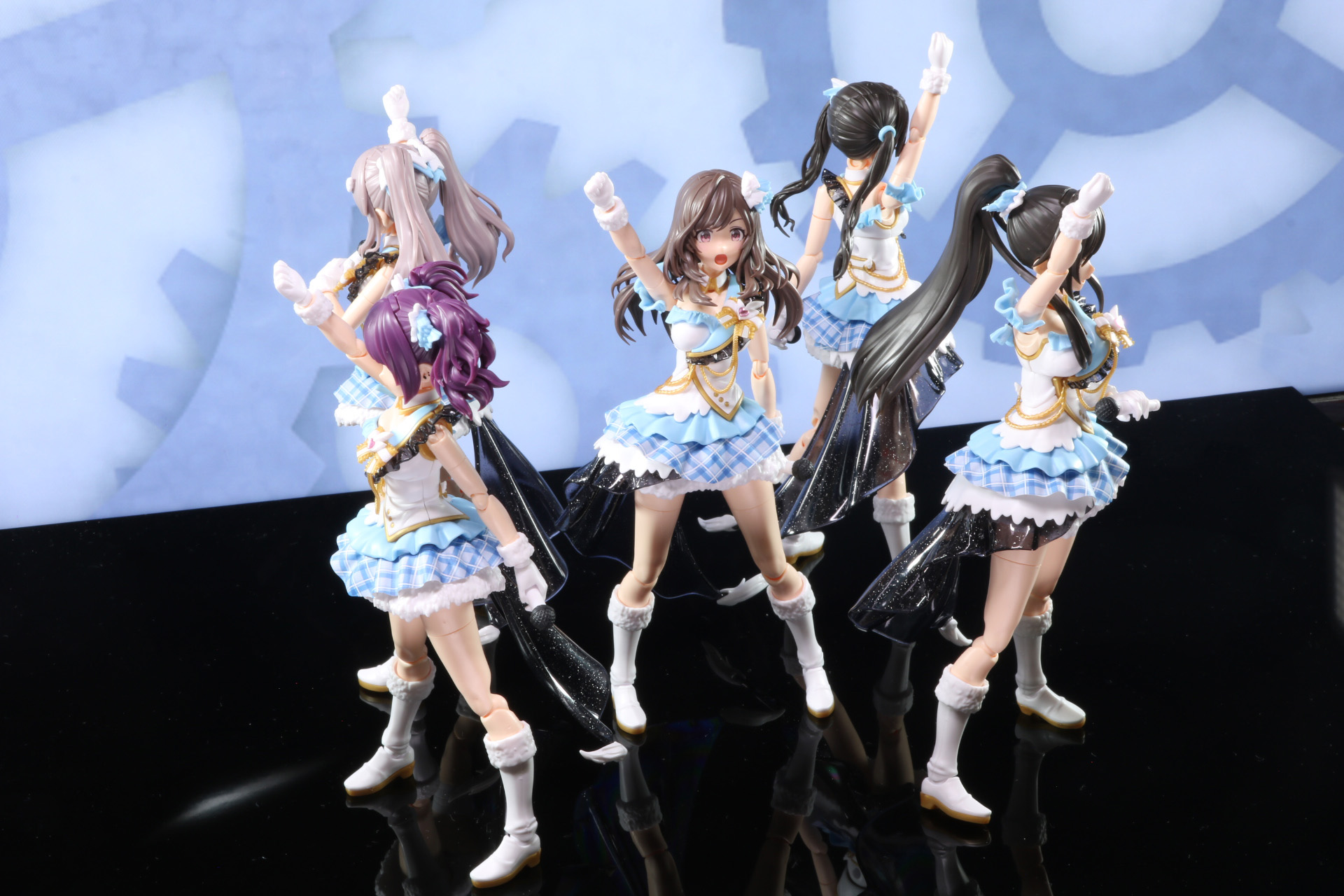 「30MS オプションボディパーツ アルファシスターズファンタズム1[カラーA]」の田中摩美々と白瀬咲耶