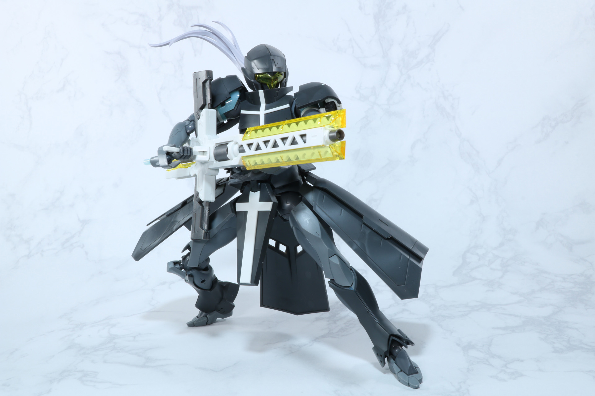 「グレイヴアームズ2」ランチャーモードを構えたポーズ