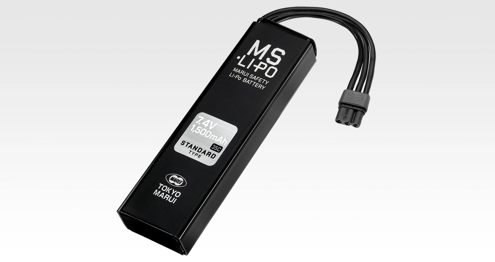 MS・Li-Po バッテリー 7.4V 500mAh スタンダードタイプ