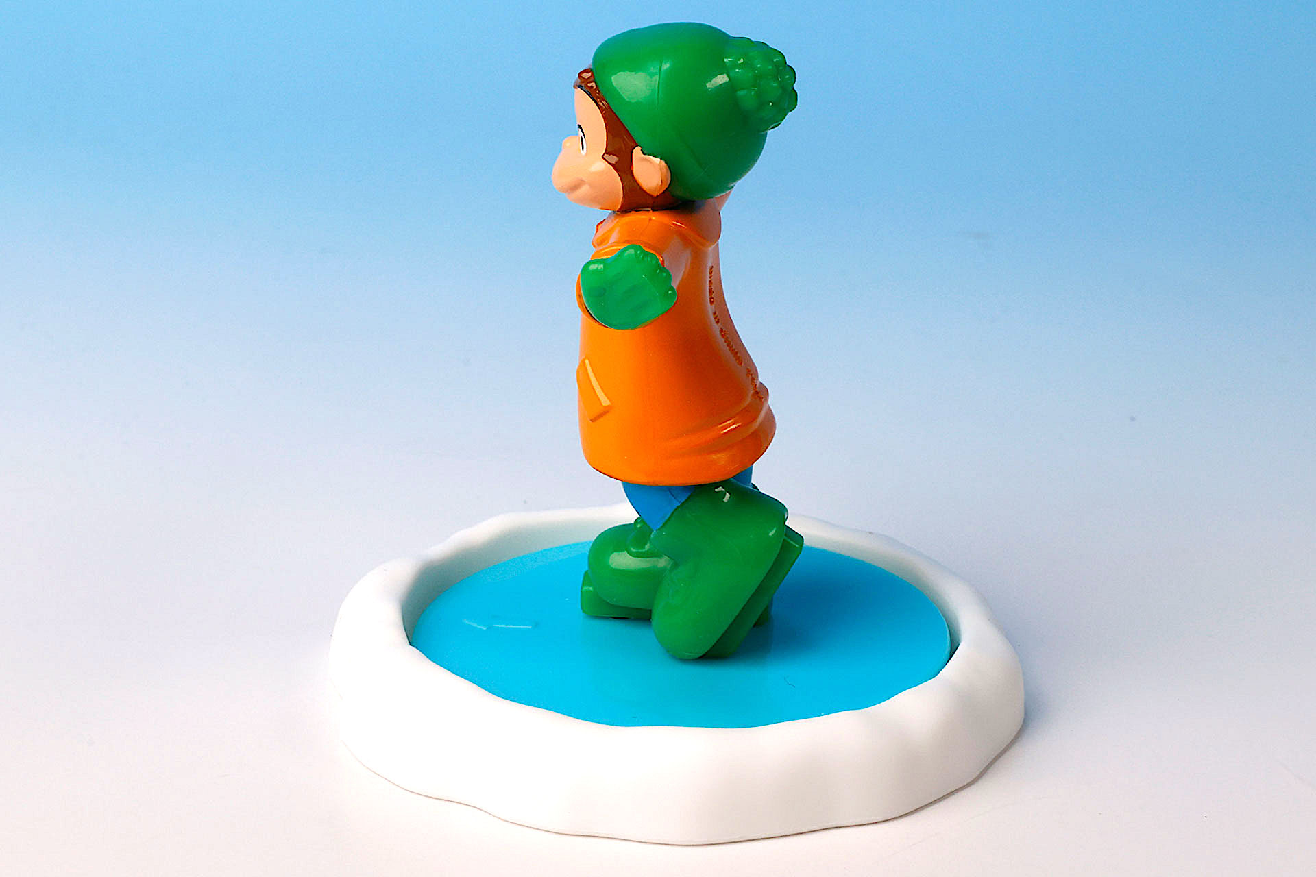 アスリートのような美しい姿勢だ