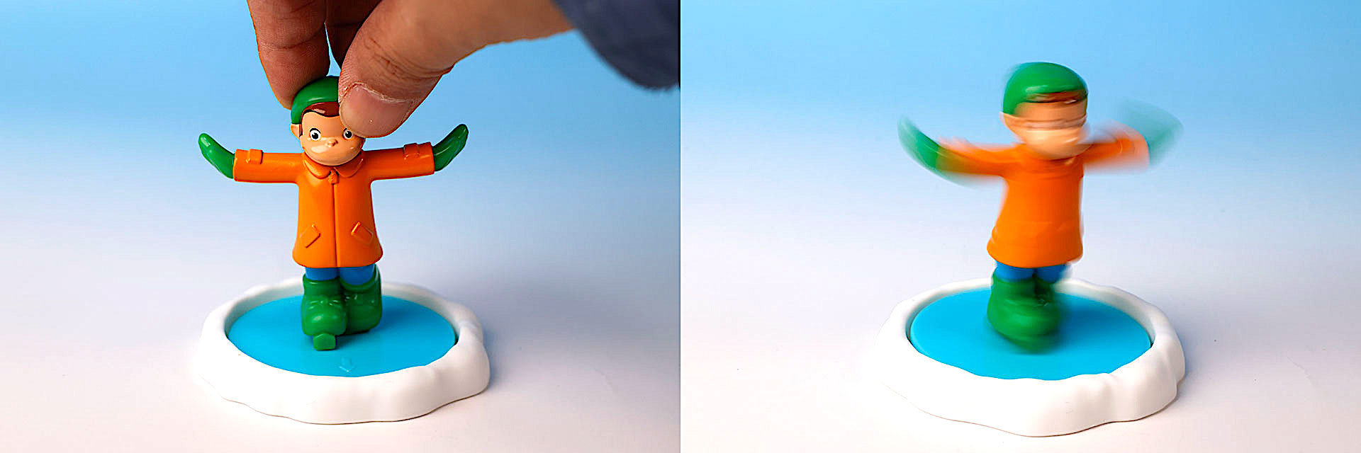 指で回転させて遊ぼう