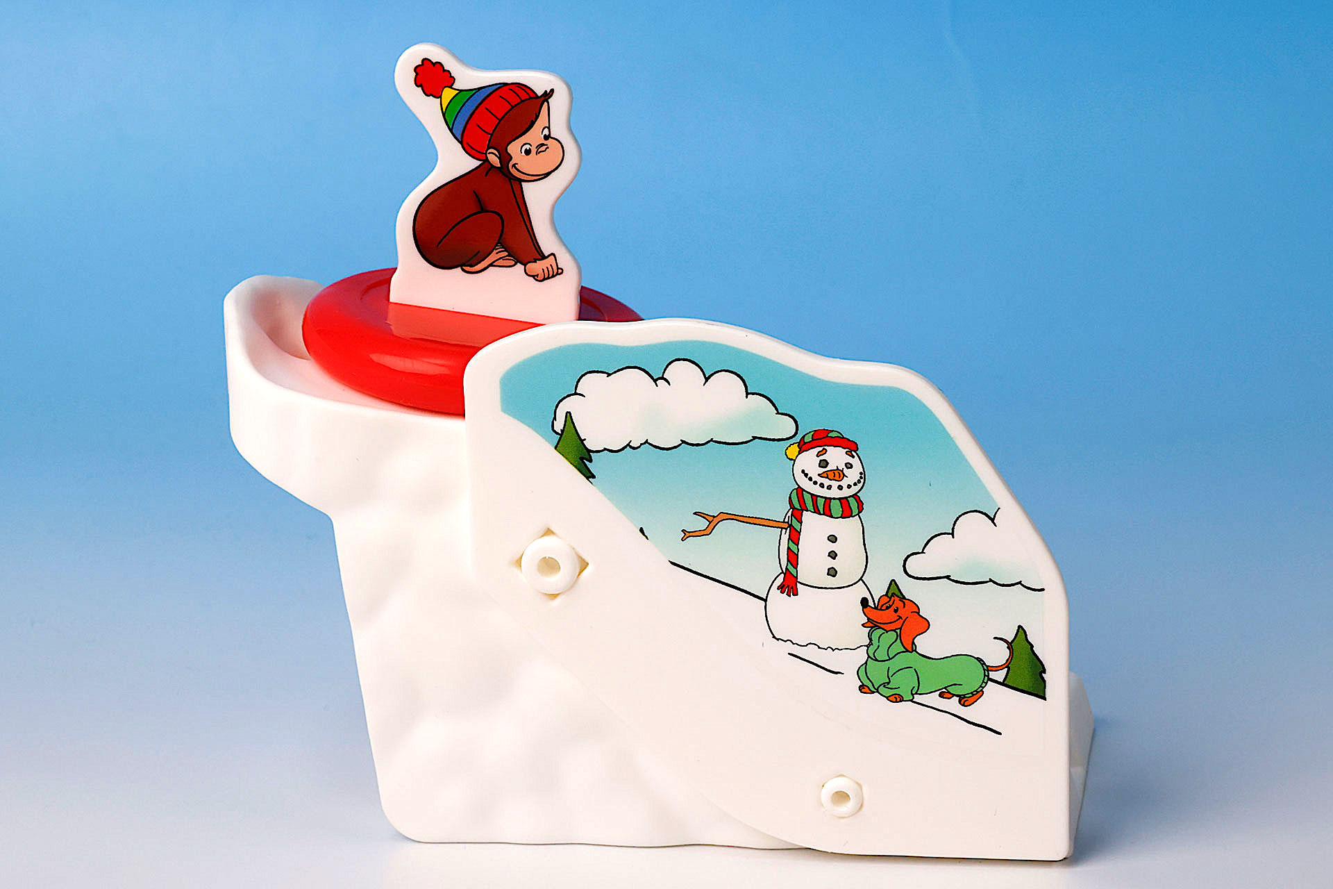 パネルの反対側には別の絵が描かれている