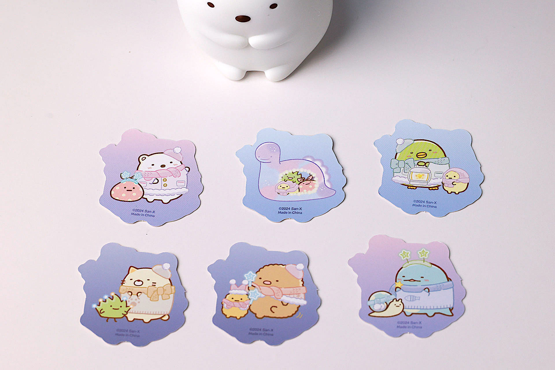 6種類の絵柄が2枚ずつ入っている