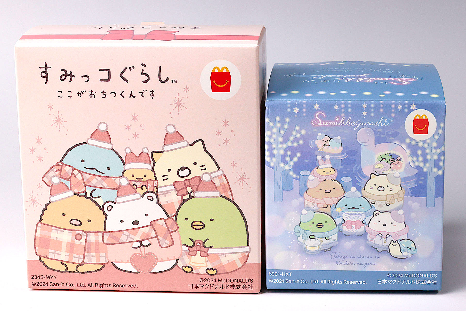 こちらが今回のおもちゃ袋ならぬおもちゃ箱。青色が第1弾、赤色が第2弾だ