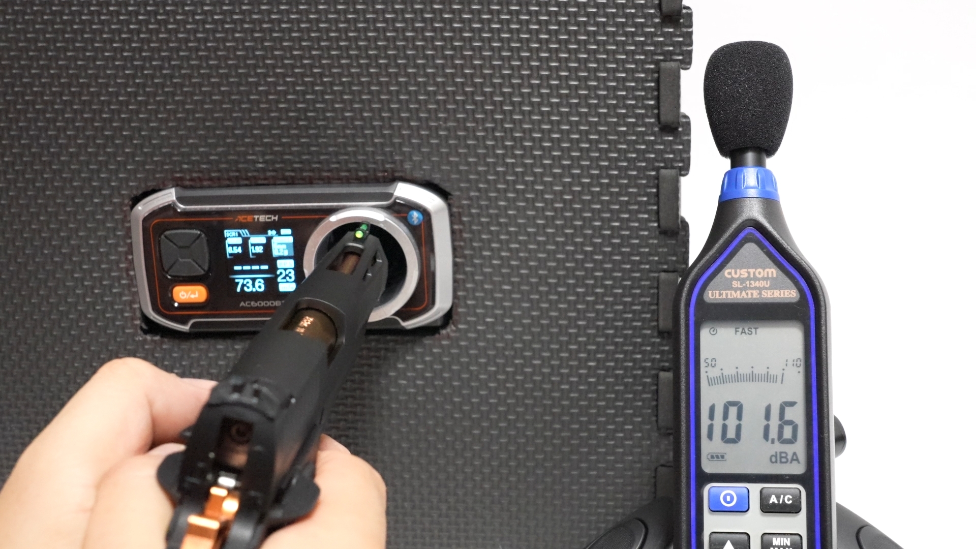 射撃音はバラツキが多かった