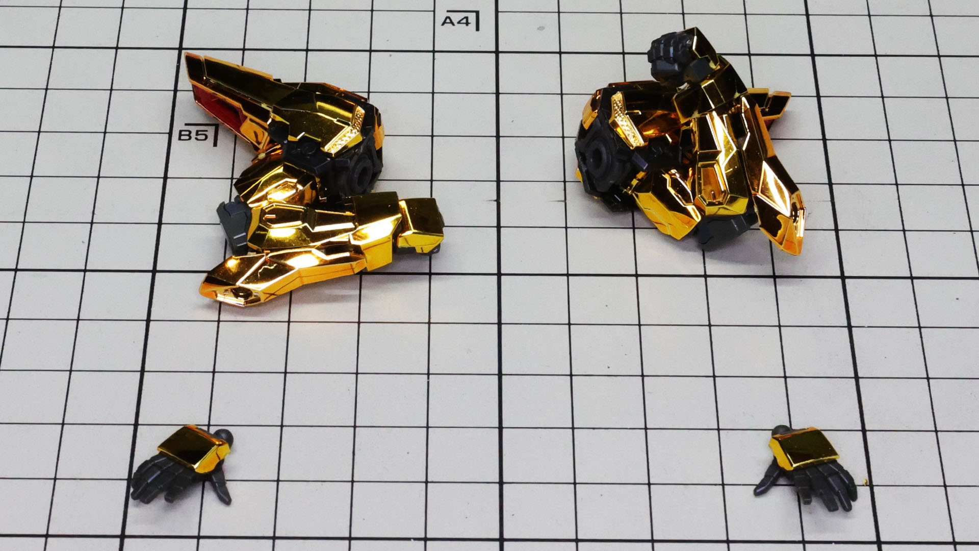 肘関節もグイっとまがりますね。これを組まずして実現するアドヴァンスドMSジョイントってやっぱりすごい！