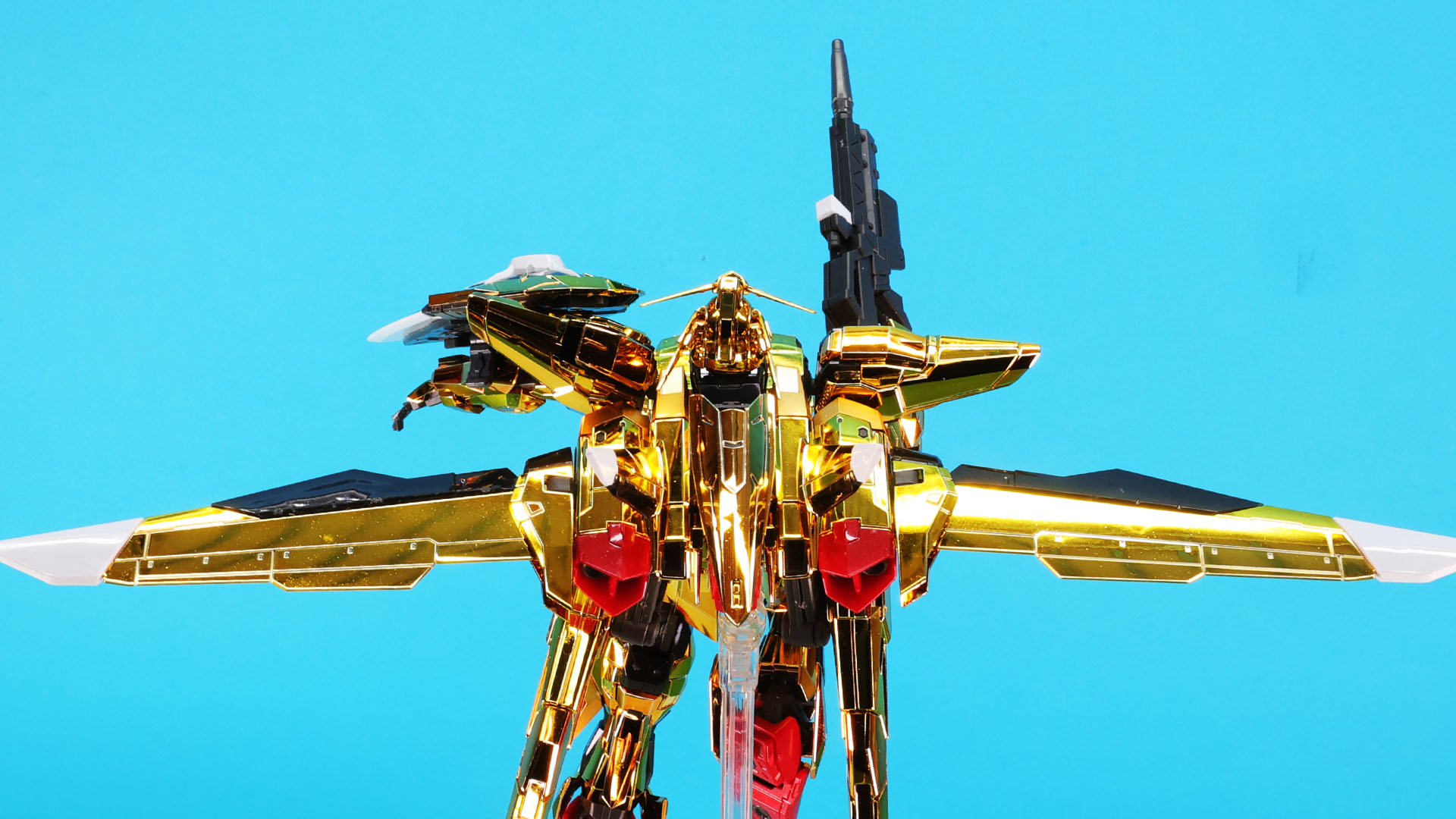 オオワシの長大な全幅は大気圏内用装備として説得力があります