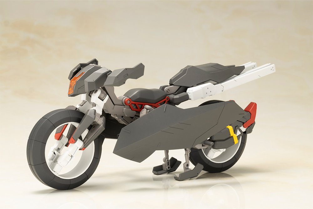 小径と大径のタイヤが付属