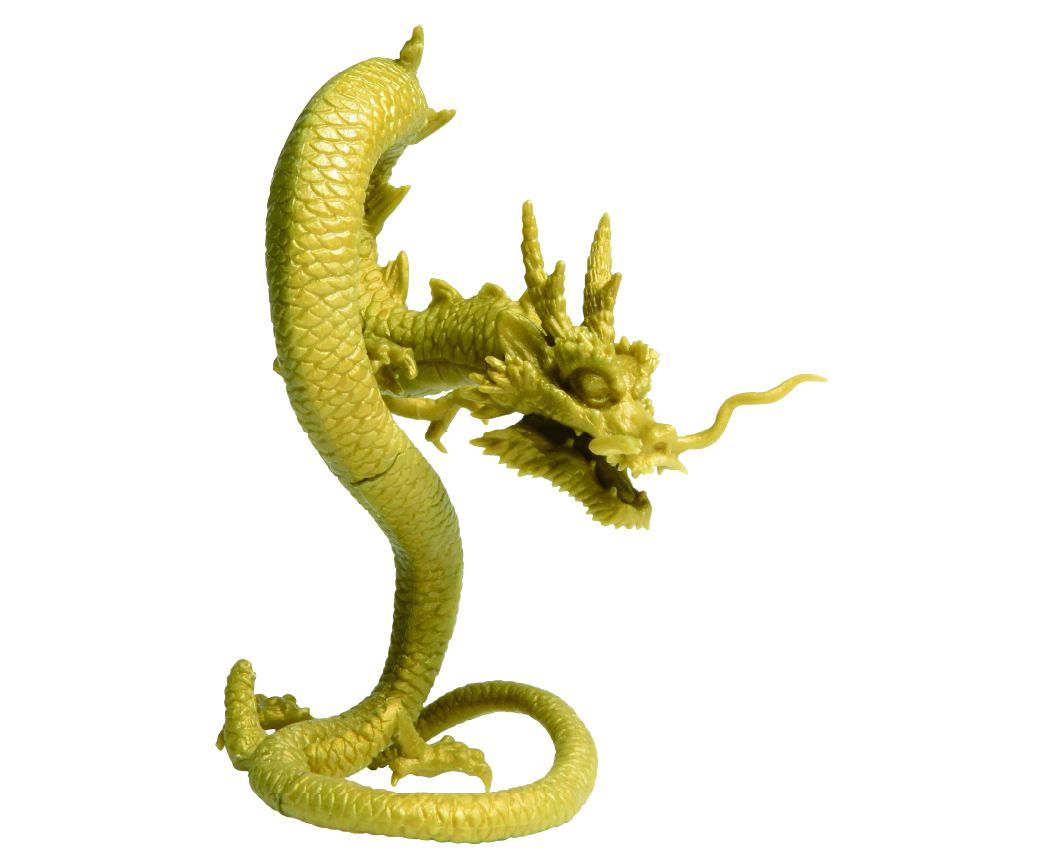 「東方の青龍（黄金カラー）」