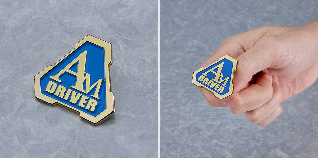 グッドスマイルカンパニー公式ショップ限定特典「アムドライバー ロゴピンズ」