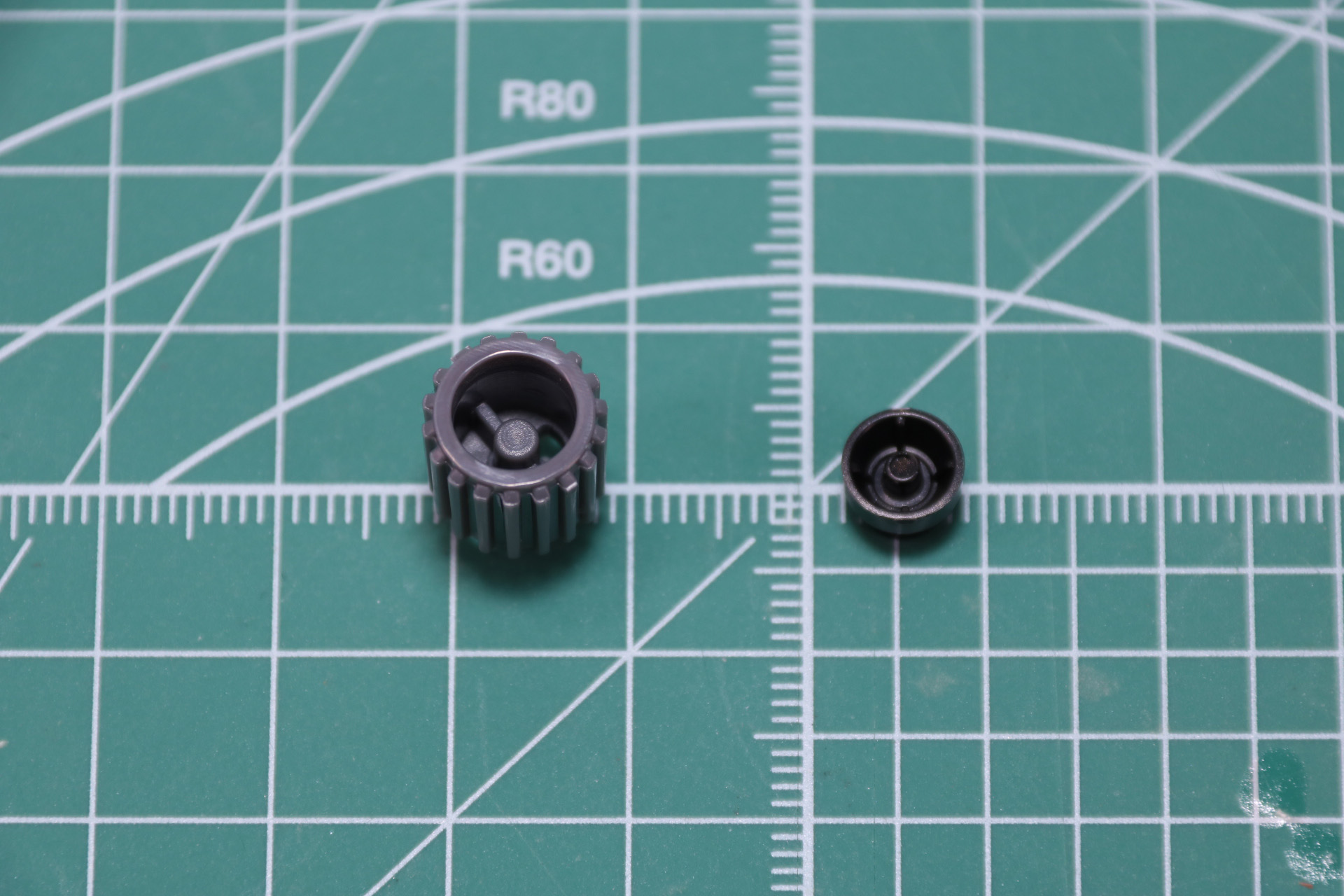 CAP(A)にインナーキャップをはめ込む