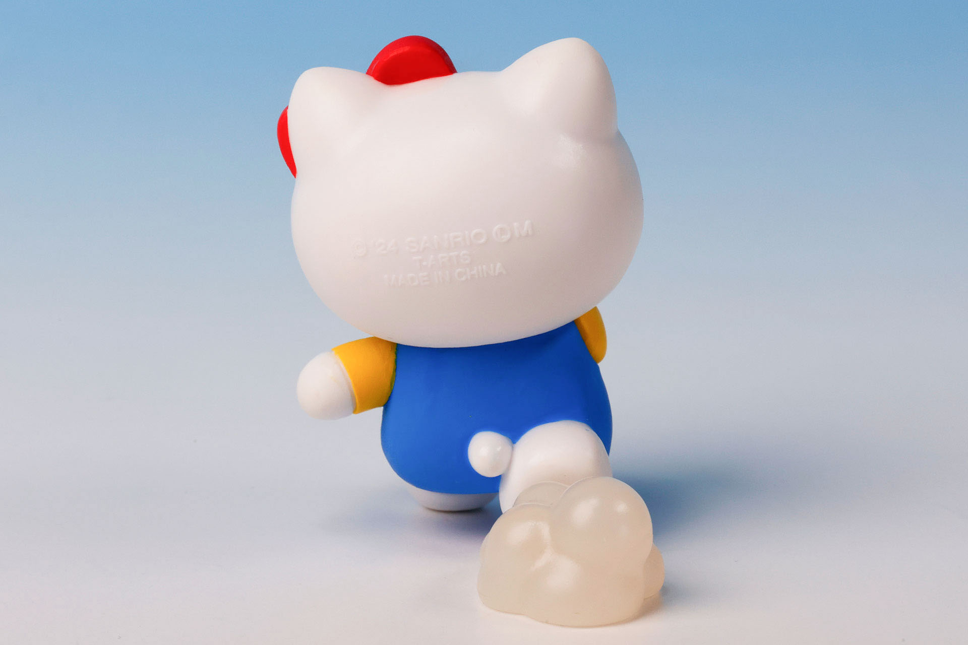 しっぽが出ているところも再現されている