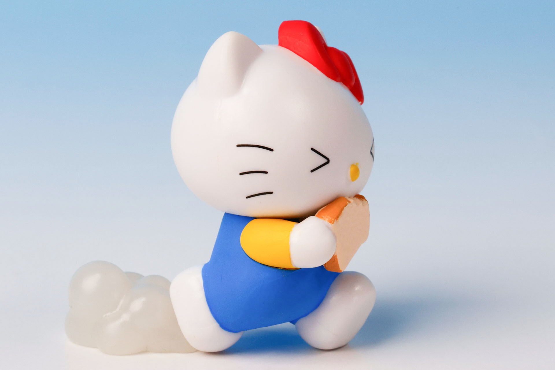 表情がチラリと見えているところがかわいい