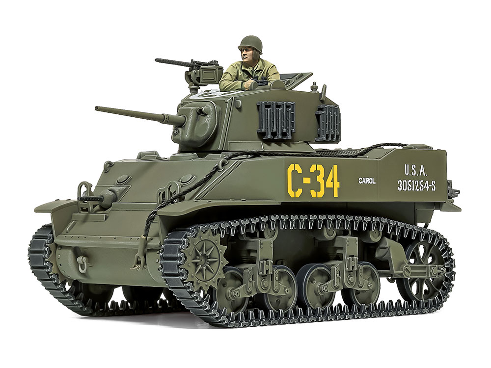 1/48 アメリカ軽戦車 M5A1 スチュアート（2,530円）