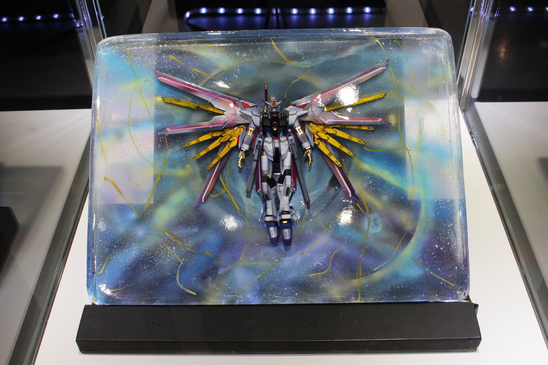 マイティーストライクフリーダム レジンアート／craft models／HG 1/144 マイティーストライクフリーダムガンダム他