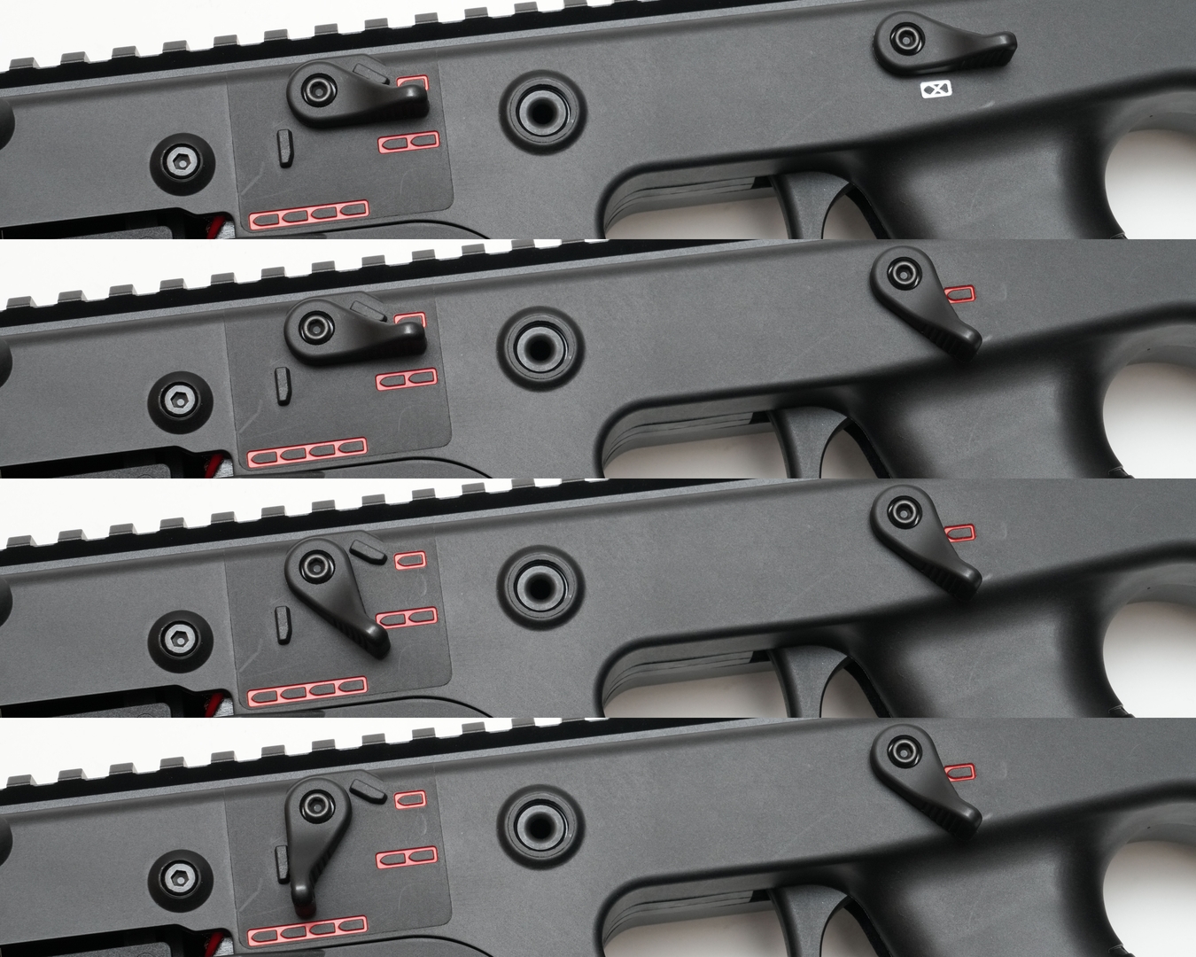 安全セレクタースイッチとファイアセレクトはべつべつに用意