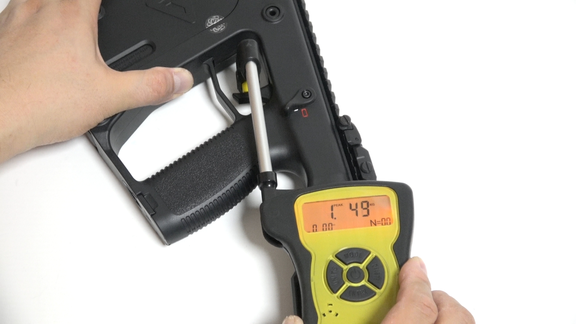 トリガープルは平均1.49kg