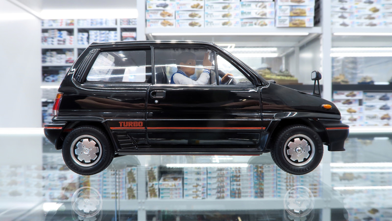 現在の軽自動車よりも小さく軽い驚きのサイズでデビューしたシティ