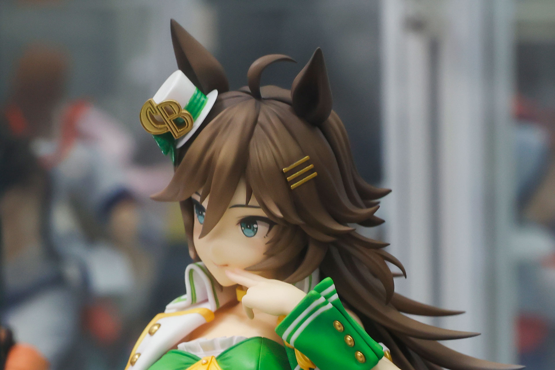 髪留めなど細かいアクセサリーもしっかり再現されている