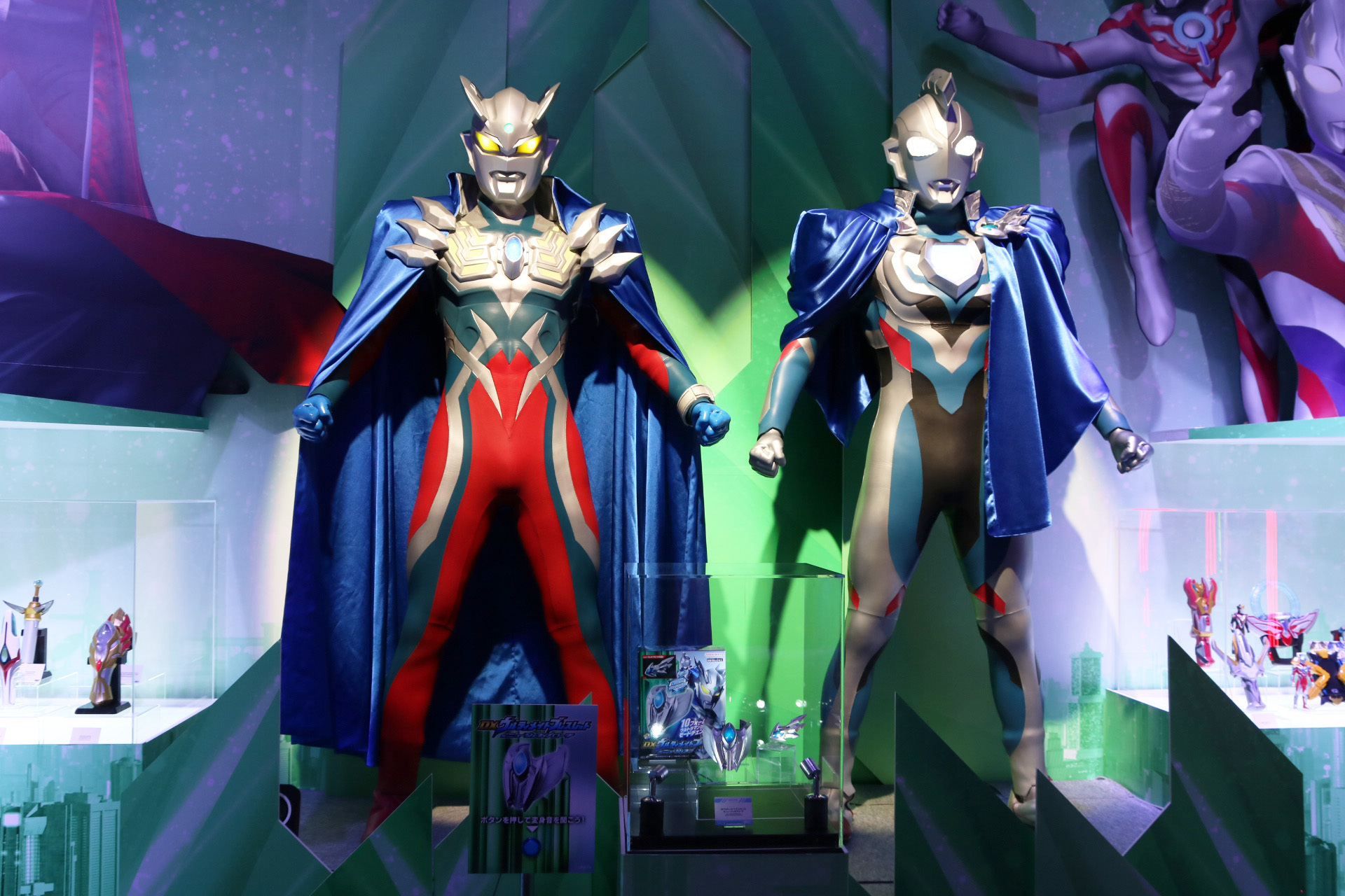 ウルトラマンゼロとウルトラマンZの師弟コンビが登場