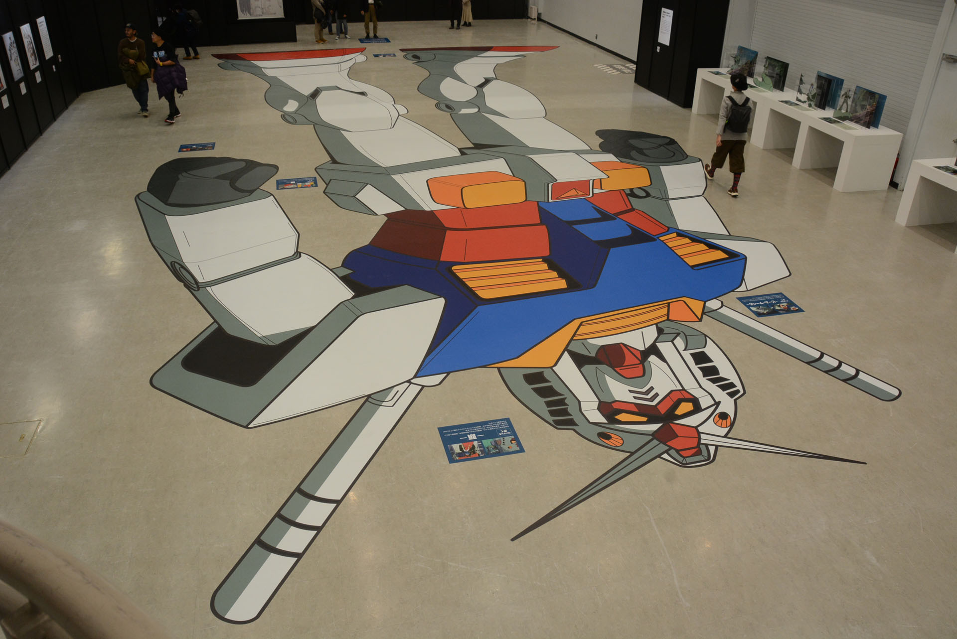 階段を上って撮影