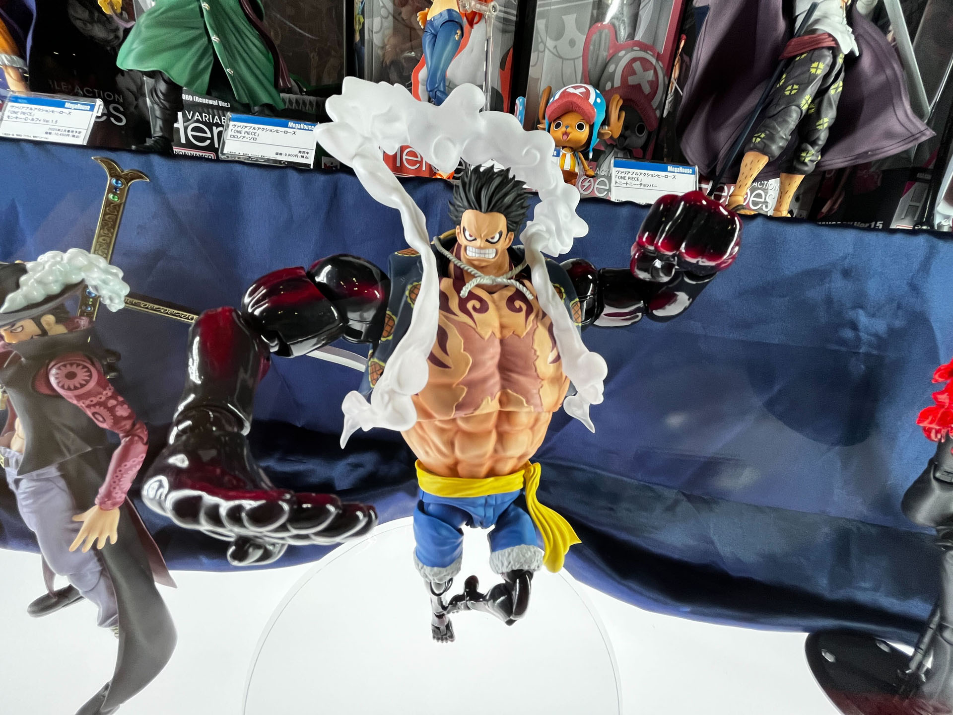 「ヴァリアブルアクション Heroes ONE PIECE モンキー・D・ルフィ ギア４ バウンドマン」、発売日、価格未定