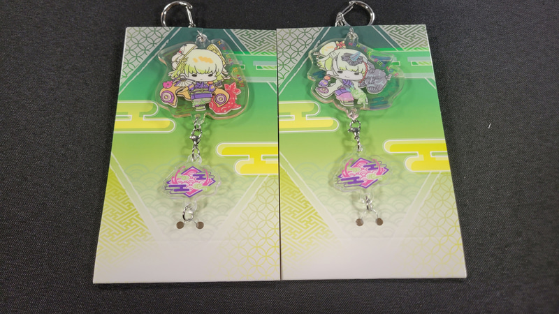 アクリルキーホルダーは「ゆる☆ぎ☆お～」のセアミンとディアノートが超キュート！ キーホルダー本体だけでなく背表紙もテーマに合わせて力が入っているので、このまま保存するのもアリかもしれない