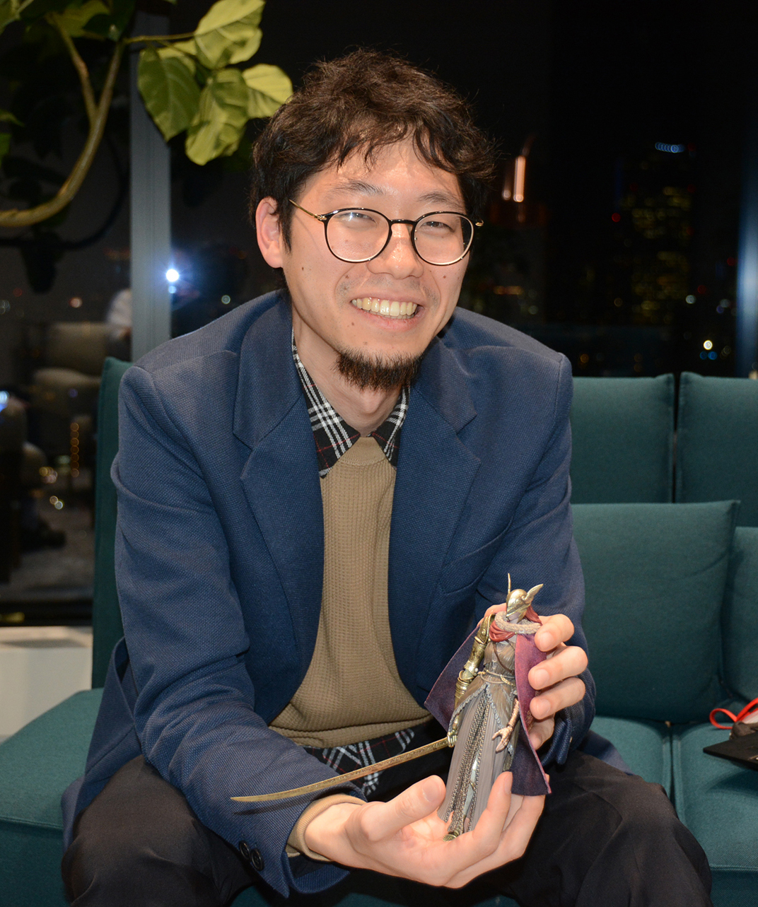 「S.H.Figuarts ミケラの刃、マレニア」の企画者であるBANDAI SPIRITSコレクターズ事業部の福田晋久氏