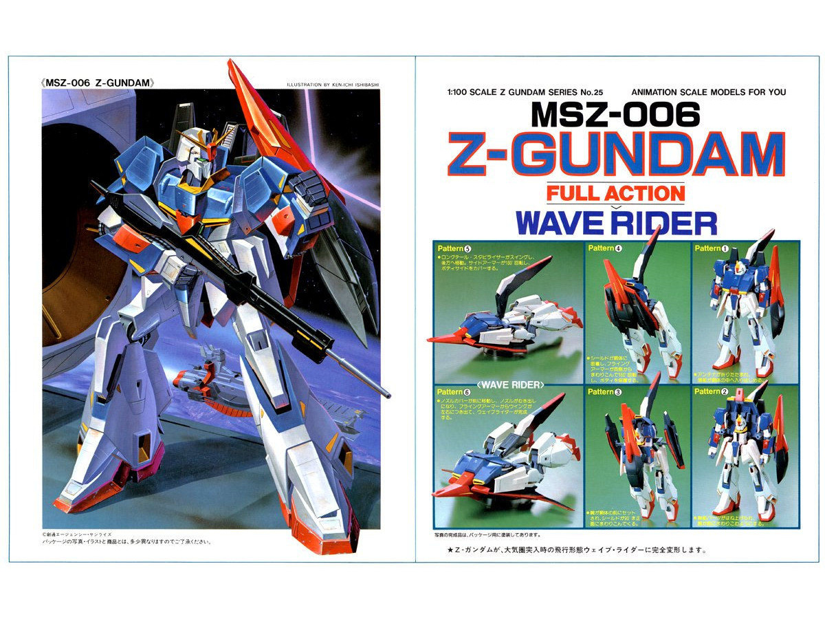 1985年当時で完全変形を実現！