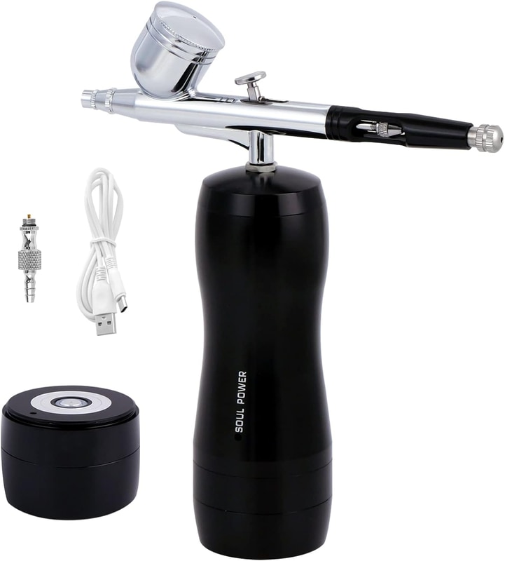 SOUL POWER 充電式エアブラシ Model-04 NEO（ブラック）