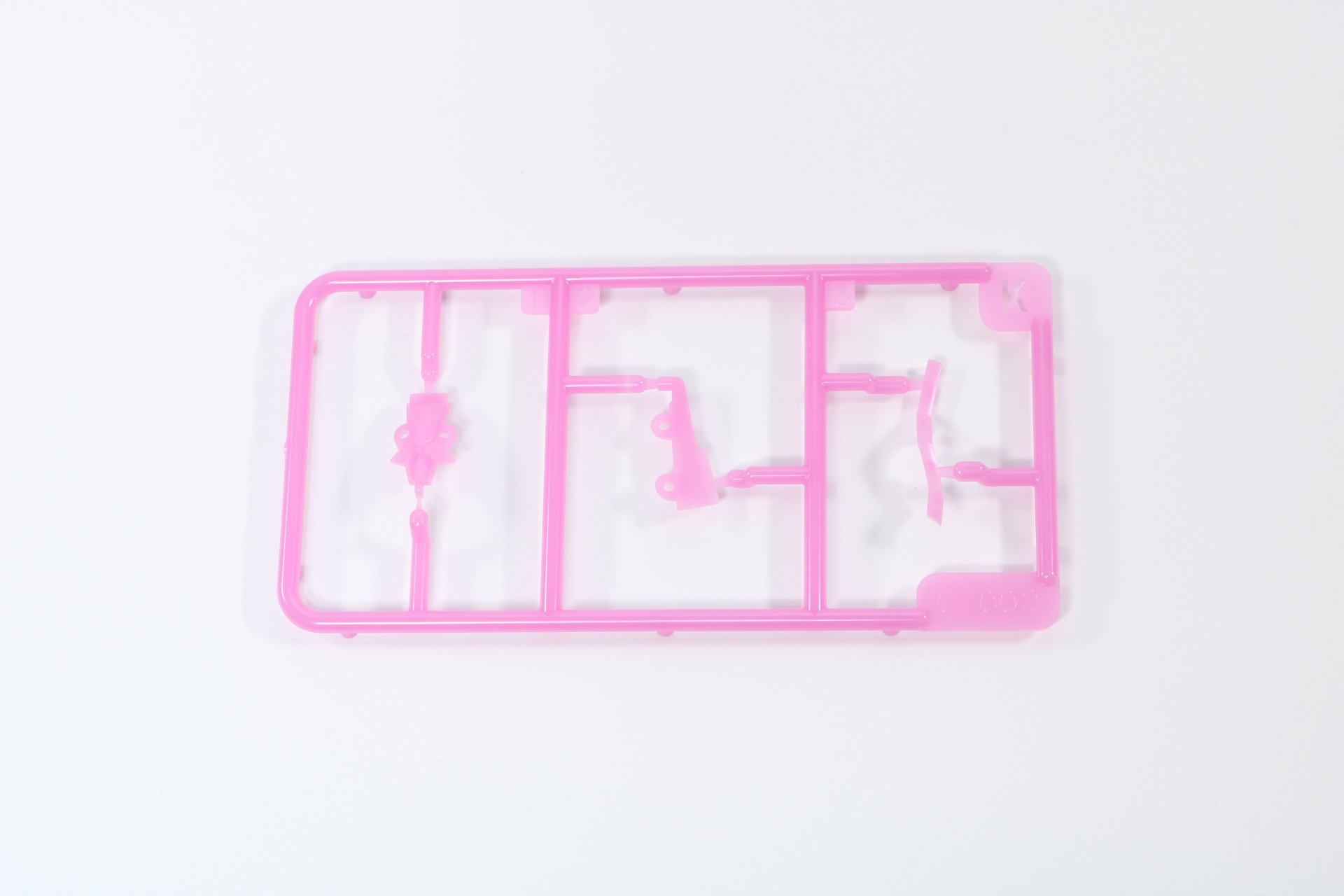 パーツK（ライムグリーン）、パーツK（バブルガムピンク）