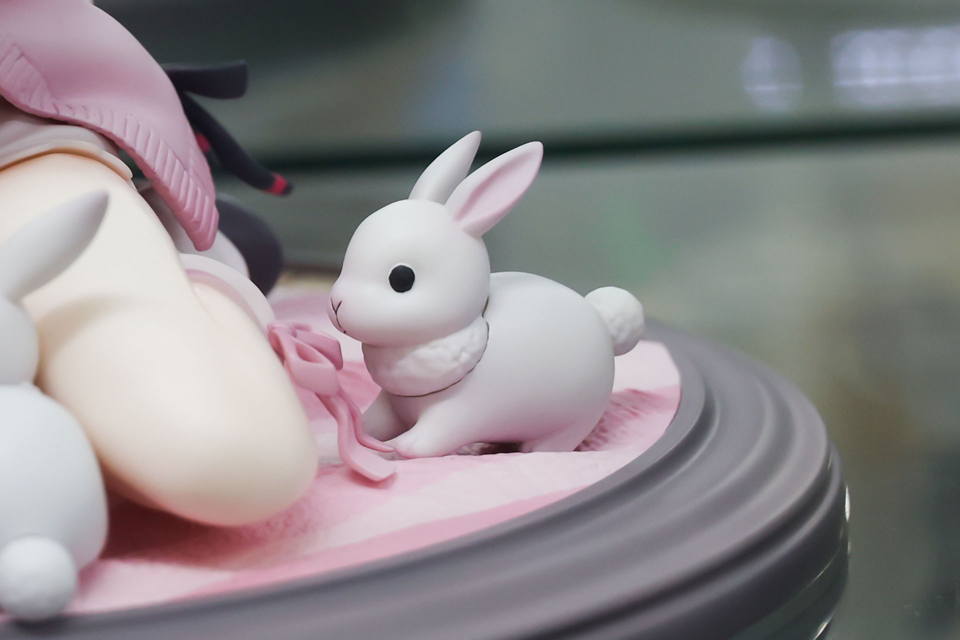 うさぎは、少しふっくらとした見た目だ