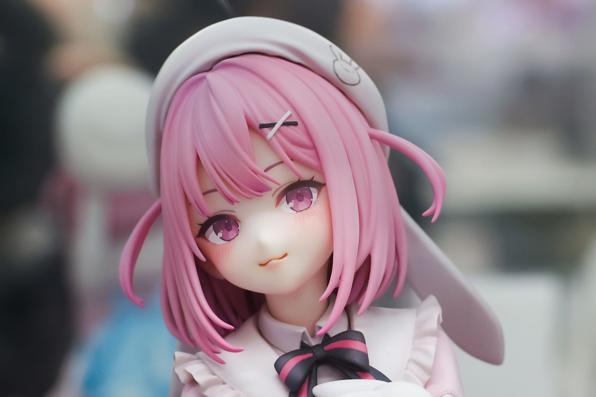 口を閉じているところもキュートだ