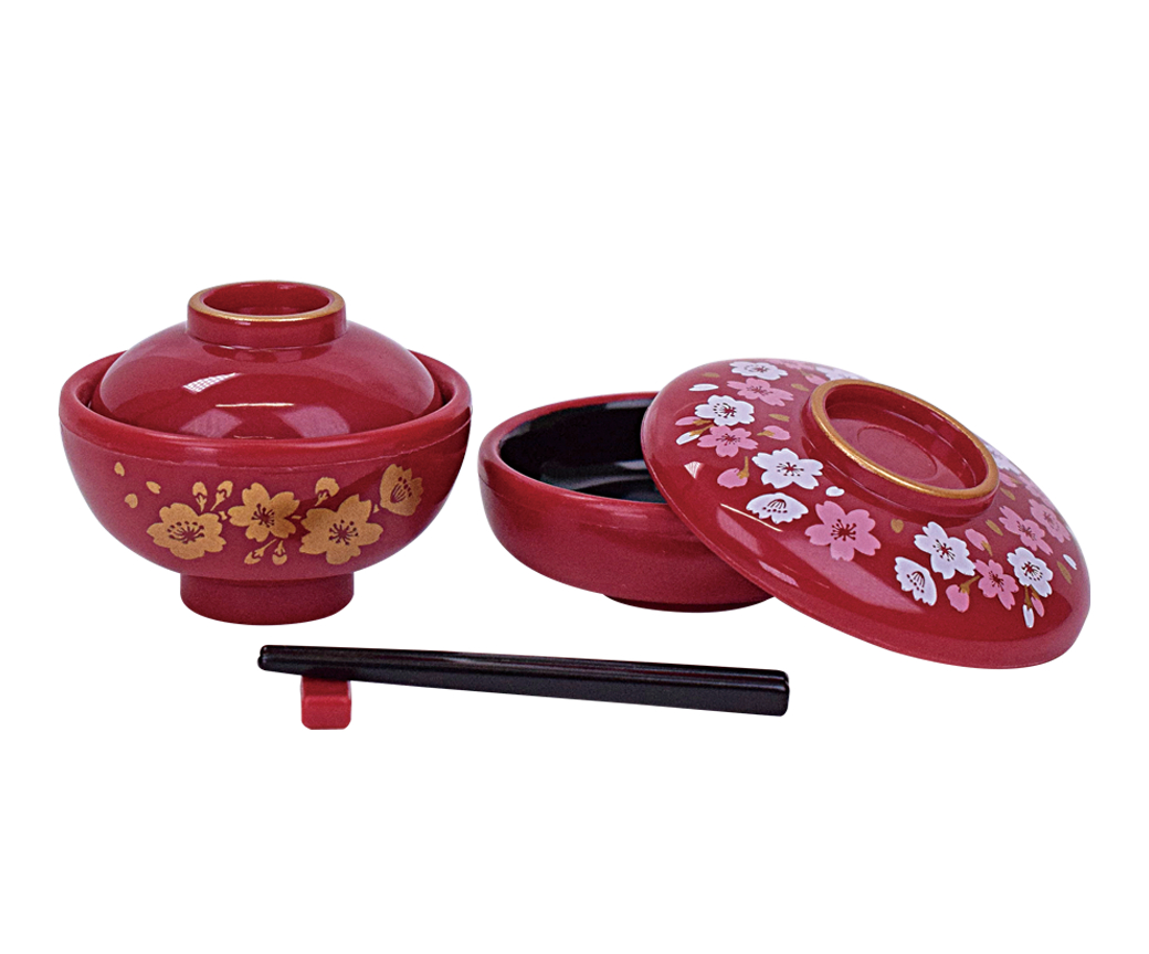 汁碗と平碗と箸