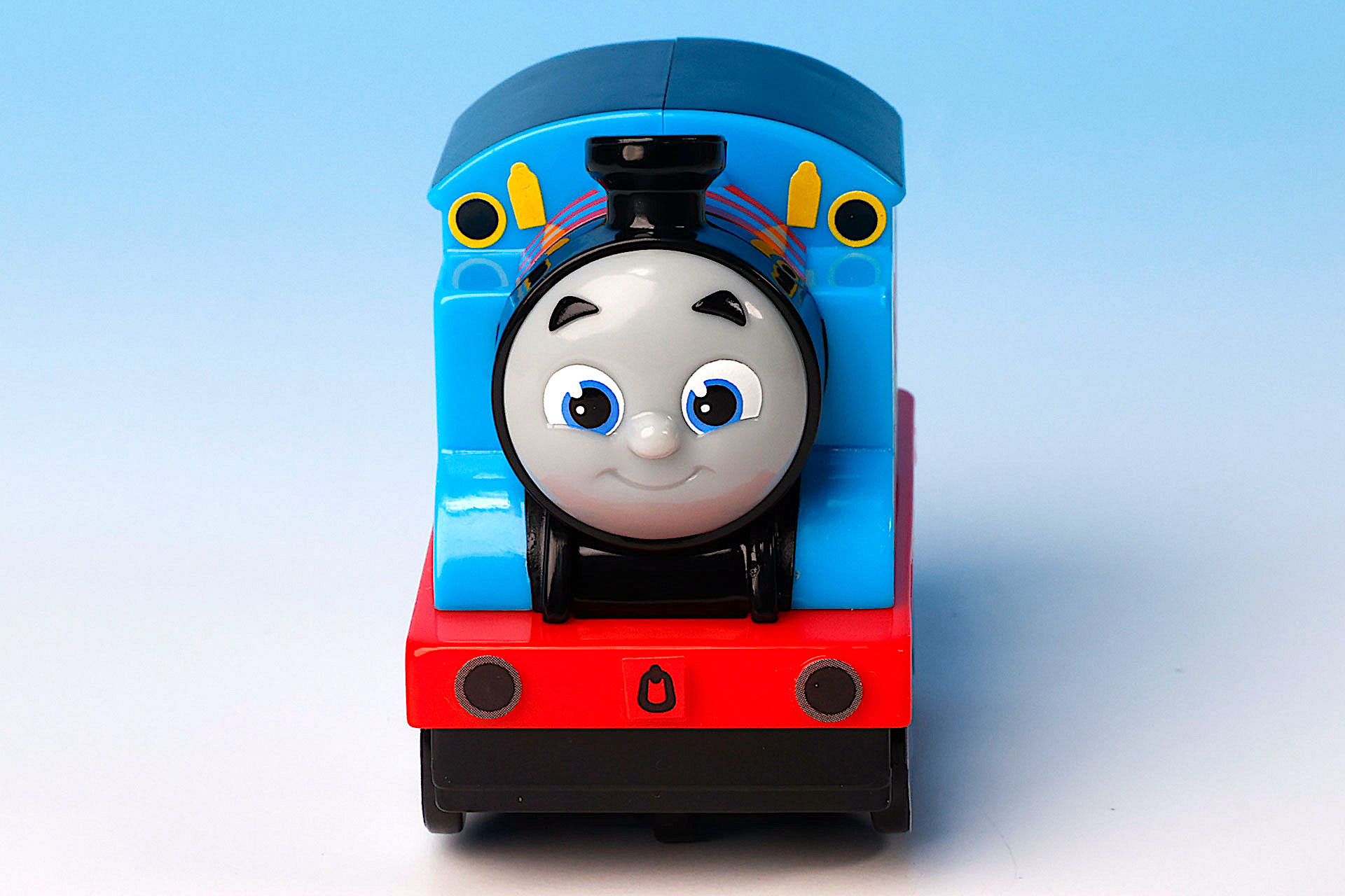 おなじみのスタイルのトーマスだ