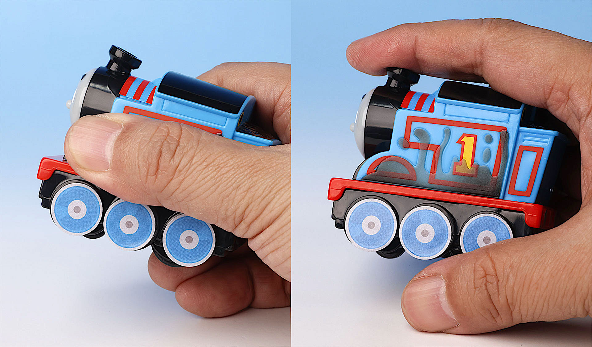 指で押さえて色の変化を確かめてみよう！