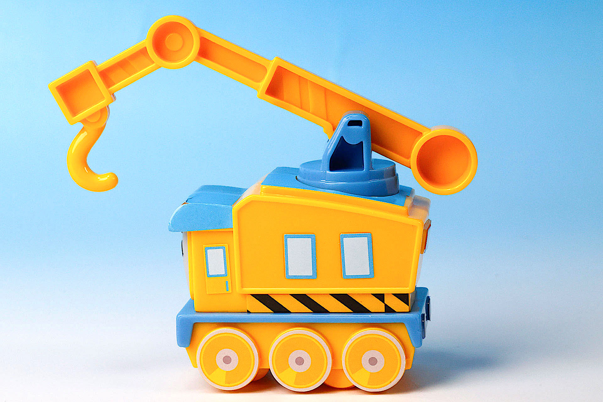 重機系の車両が好きな人にとっては、たまらない色合いだ