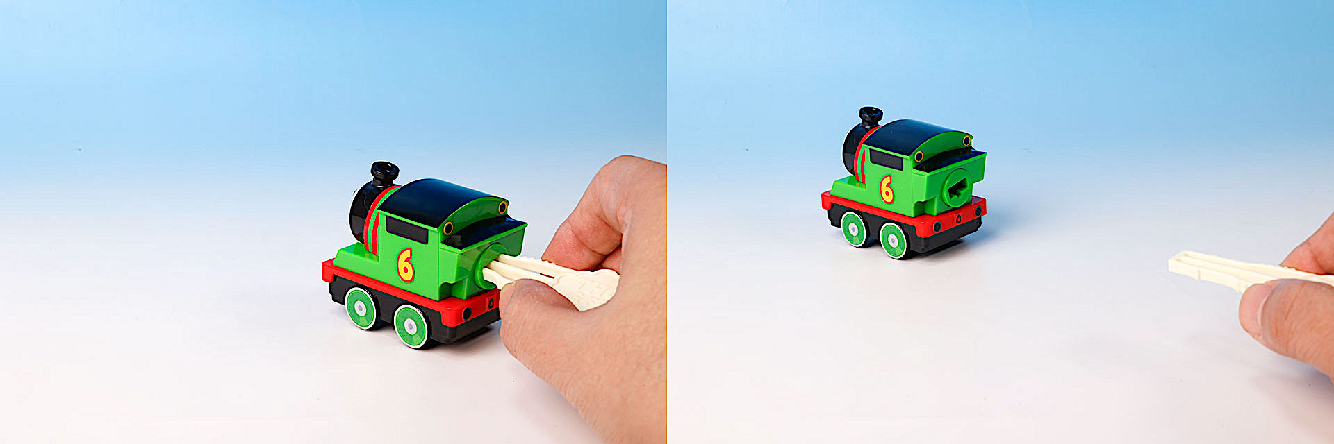 カギパーツを取り付けて走らせてみよう！