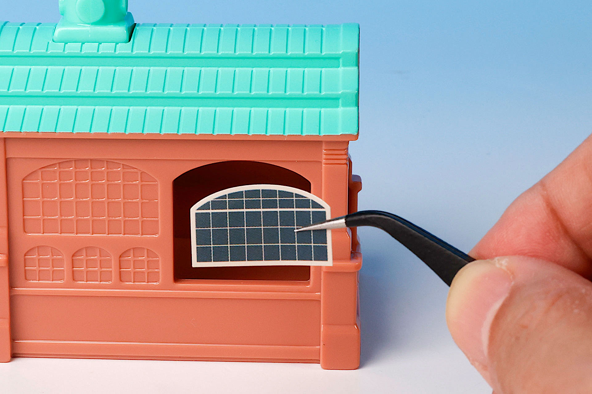 シールを貼ると、見た目もそれっぽさが出てくる