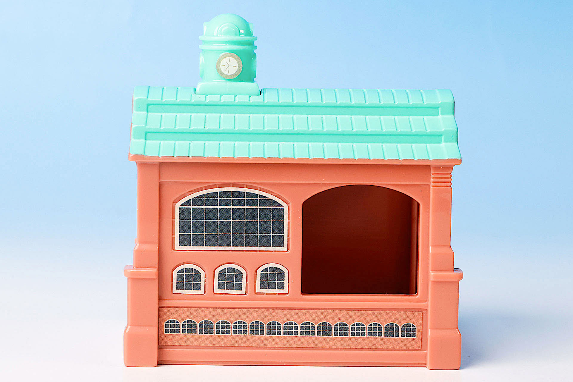 シールを貼り終えたところ