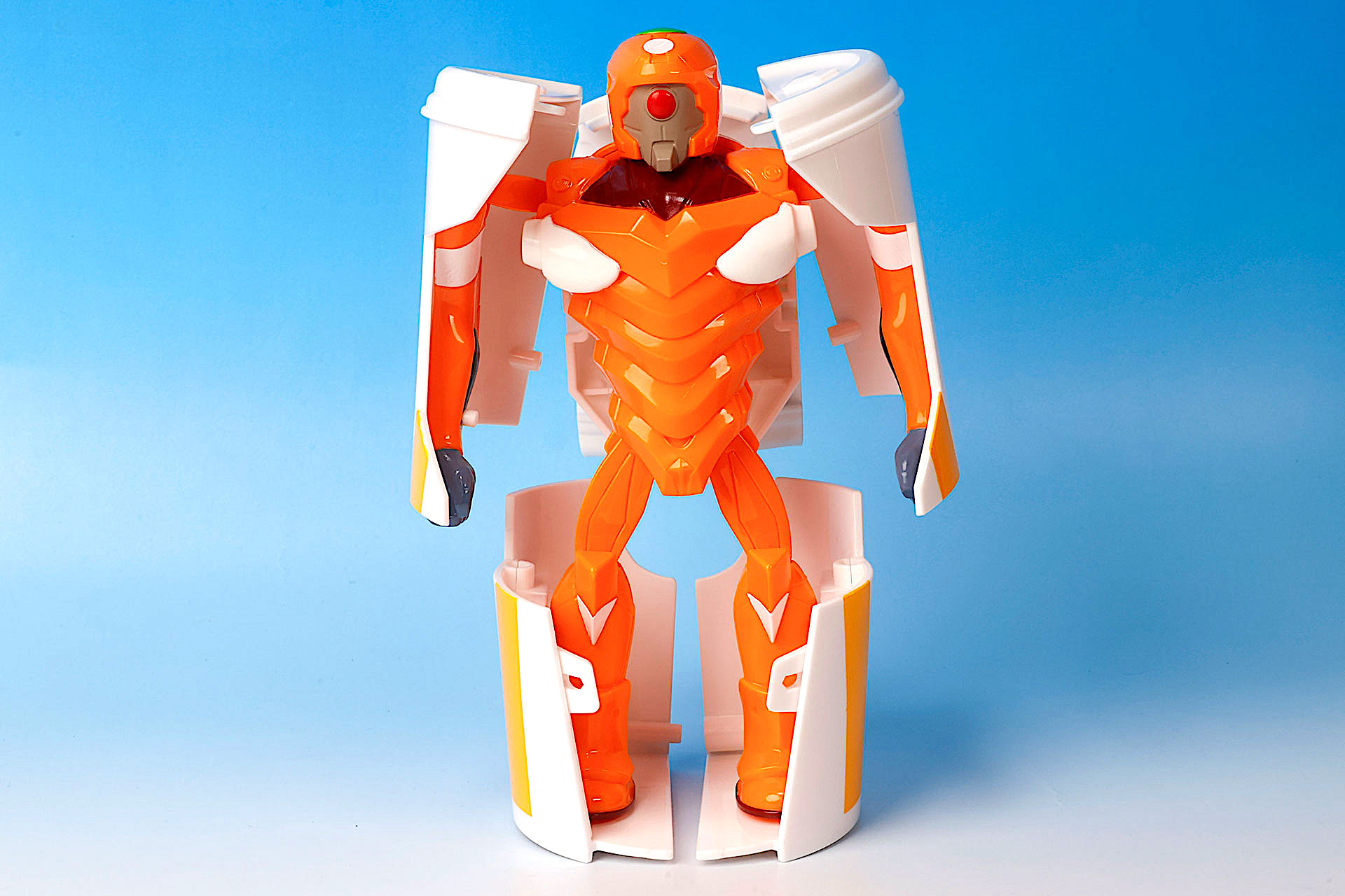 すぐにエヴァの形に変形可能