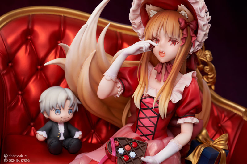 チョコを食べる姿を表現